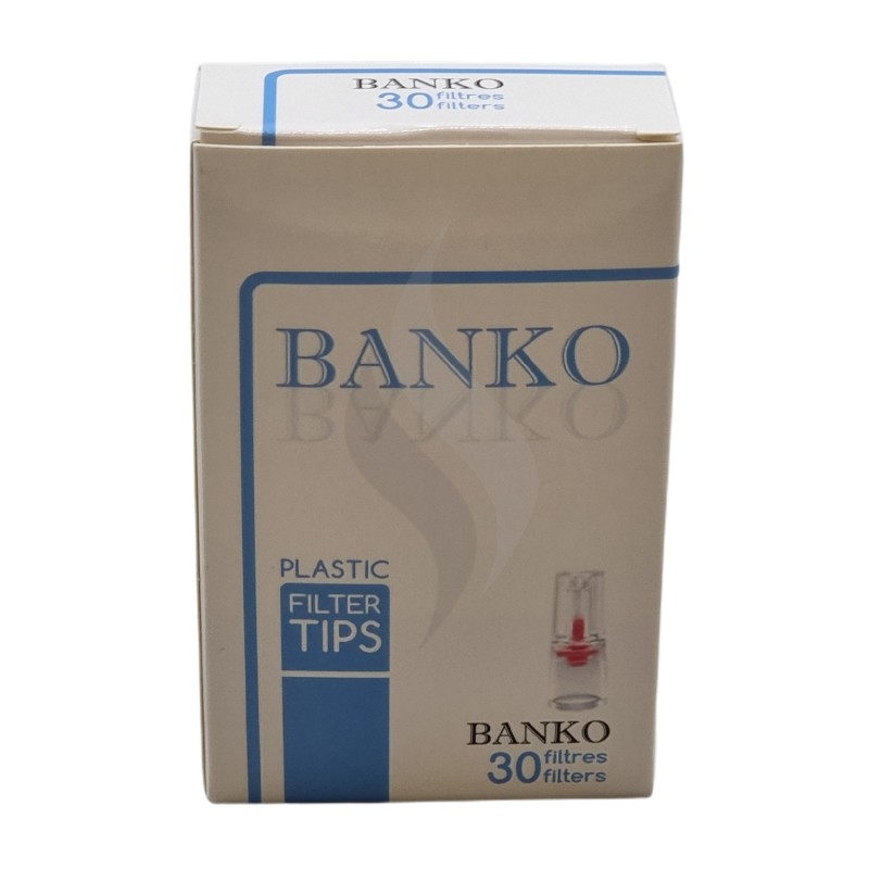 Filtres à cigarettes Banko Plastic Filter Tips