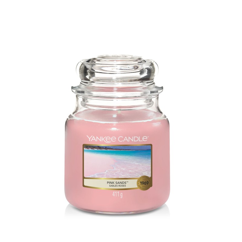Yankee Candle Bougies YC Sables Roses