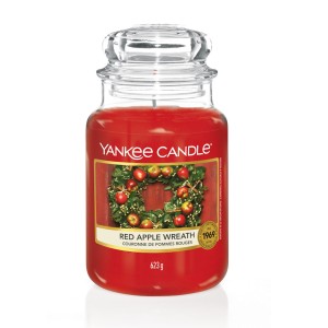 Yankee Candle Bougies Couronne De Pommes Rouges