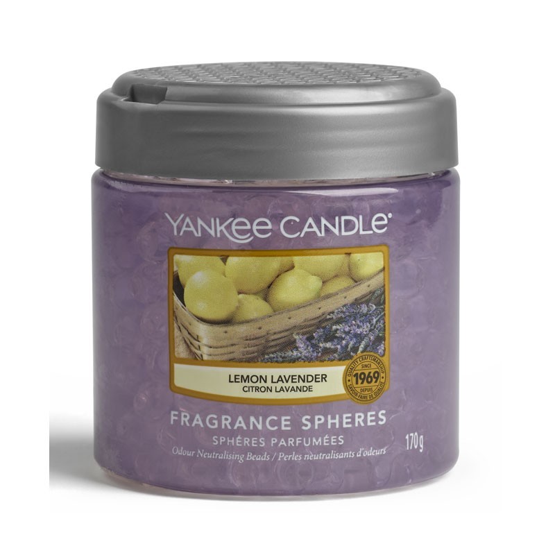 Yankee Candle Sphères parfumées Citron Lavende