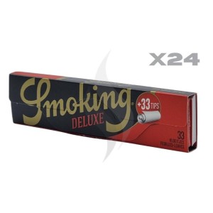 Papier à rouler King Size +Tips Smoking Deluxe King Size + Tips