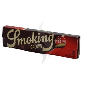 Rolling Papers King Size + Tips Smoking Brown King Size + Tips