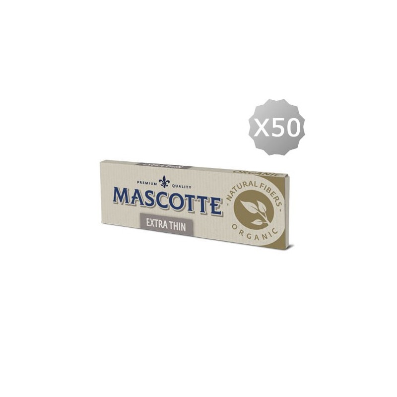 Regular Rolling Paper Mascotte Extra Thin Unbleached