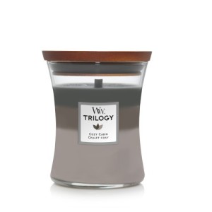 WoodWick Trilogy Candles Cozy Cabin
