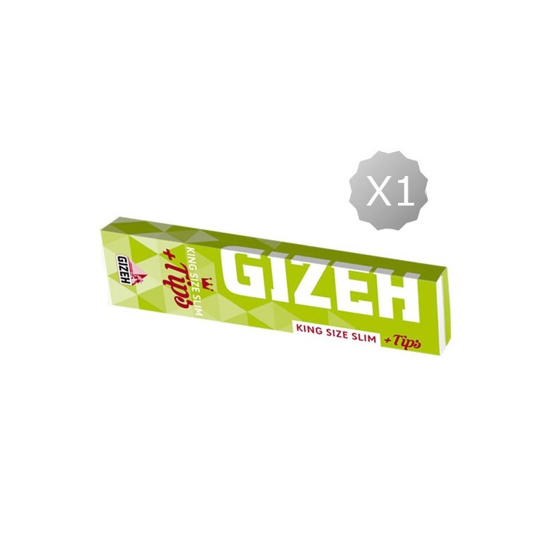 Rolling Papers King Size + Tips Gizeh Super Fine King Size Slim + Tips