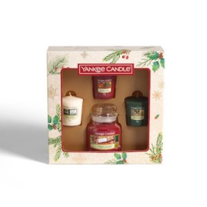 Yankee Candle Coffret Cadeau Magical Christmas Morning 1 Small Jar & 3 Votives