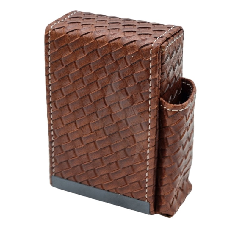 Cigarette boxes Angelo Box Design Brown With Lighter