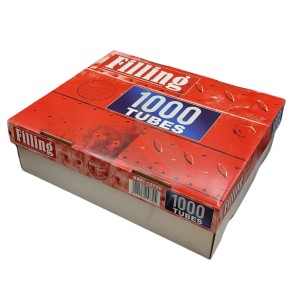 Sigaretten filterhulzen Filling HardBox 1000 Hulzen
