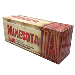 Sigaretten filterhulzen Minesota 500 Hulzen