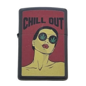 Aanstekers Zippo Chill Out Leaf design