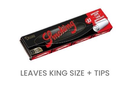 King size + tips